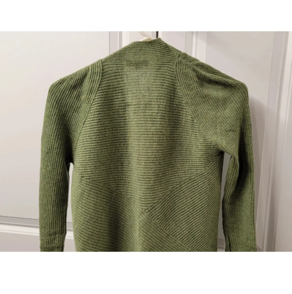 Eileen Fisher Cardigan Sweater Women's Size: Medium Wool Open Front
